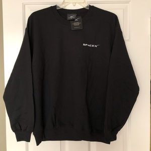 SpaceX Sweatshirt Black (Large)